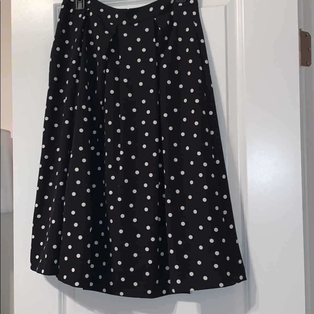 Women’s polka dot skirt